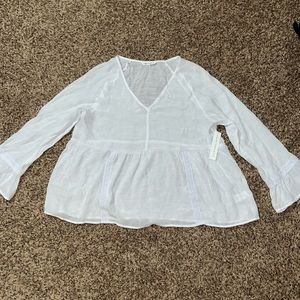 Women’s white blouse